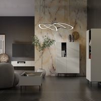 Zestaw mebli do salonu Noel Kaszmir / Czarny