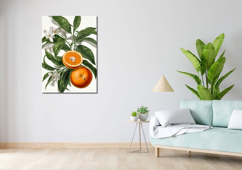 Obraz 70x100cm Dojrzałość Pomarańczy zdjęcie 2