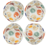 TRIXIE Piłka zabawka piłeczka dla kota z dzwonkiem piłki 4 szt.