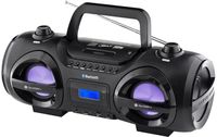 Boombox na płyty CD Bluetooth USB SD MP3 radio GoGEN LED RGB PILOT