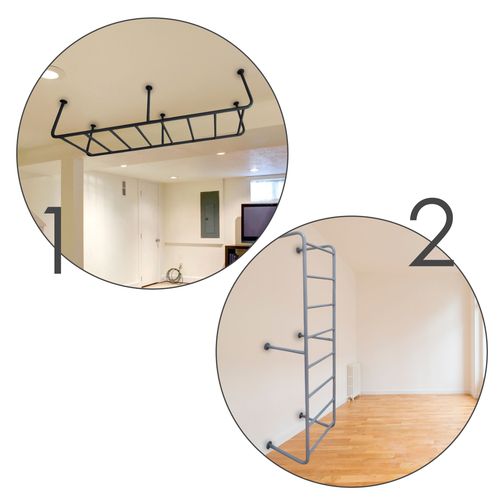 drabinka sufitowa Slim 55 cm - czarny na Arena.pl