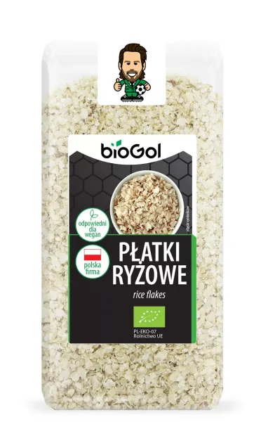 PŁatki RyŻowe BIO 300 g - Biogol zdjęcie 1