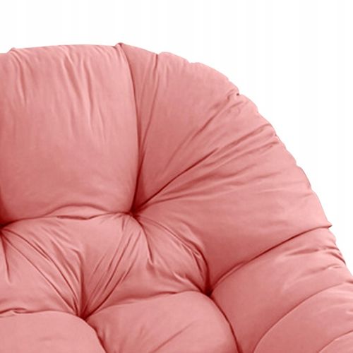 Poduszka na krzesło Egg, miękka, gruba, hamak, huśtawka, wisząca, różowa na Arena.pl