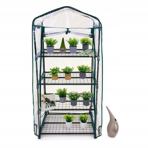 mini szklarnia balkonowa ogrodowa 160x70x50 do uprawy roślin tunel foliowy na Arena.pl