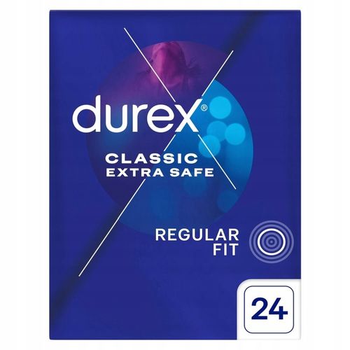 Durex Extra Safe prezerwatywy super mocne dodatkowo nawilżane 24 szt. na Arena.pl