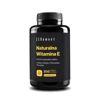 Naturalna Witamina E 400 IU Oliwa z Oliwek Extra Virgin - 200 Softgels