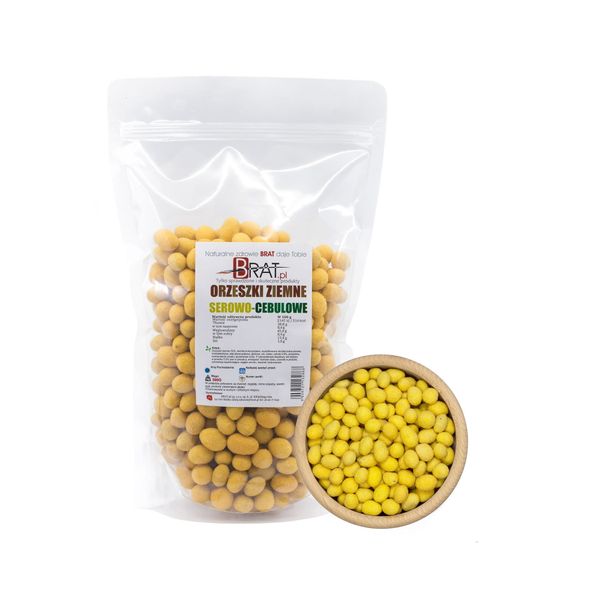 Orzeszki w panierce serowo-cebulowej 500g zdjęcie 1