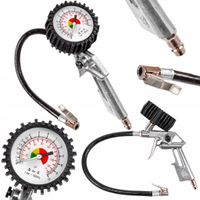 Pistolet do pompowania kół pneumatyczny manometr 12 bar Falon-Tech