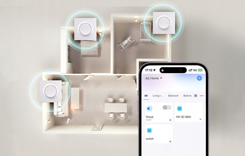 Sonoff ZBMINIL2-E Orb-ZBW1L Smart Przełącznik Ścienny ZigBee Bez Przewodu N zdjęcie 7