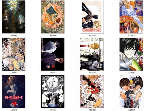 Plakat Death Note DO WYBORU na Arena.pl