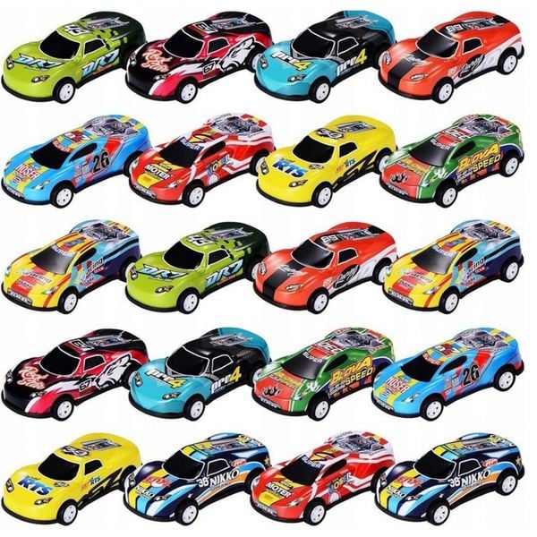 WOOPIE Zestaw Aut Wyścigowych w Pudełku 30 el. zdjęcie 9