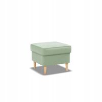 PUFA PODNÓŻEK ZIELONY PASTELOWY do Fotela USZAK 50x50 PUF