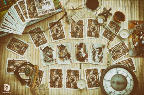Karty 55 listków Steampunk na Arena.pl