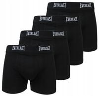 EVERLAST Bokserki majtki męskie czarne Bawełna 4PAK - XL