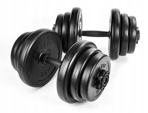 HANTLE REGULOWANE ZESTAW HANTLI 2x10kg 20KG na Arena.pl