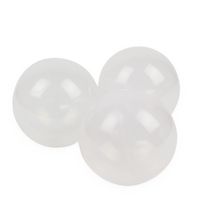 Plastikowe piłeczki do suchego basenu 50szt przezroczyste