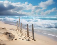 Plakat 50x40cm Szepty Oceanu