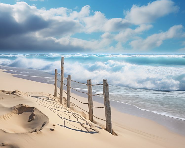 Plakat 50x40cm Szepty Oceanu zdjęcie 1