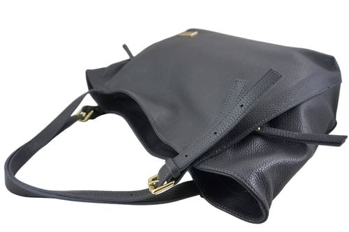 Modna shopperka damska na ramię - Szara ciemna na Arena.pl