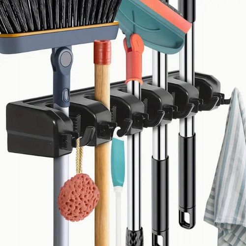 WIESZAK UCHWYT NA ŚCIANĘ ŚCIENNY NA MIOTŁY NARZĘDZIA SZCZOTKI GRABIE na Arena.pl