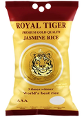 Ryż jaśminowy Premium Gold Quality AAA Extra Long 5kg - Royal Tiger