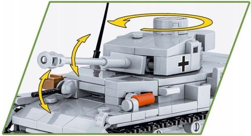 Historical Collection WWII Czołg Panzer COBI 2714 na Arena.pl