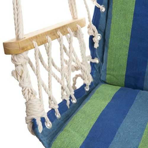 DUŻY FOTEL WISZĄCY HAMAK BRAZYLIJSKI HUŚTAWKA DO DOMU OGRODU + PODŁOKIETNIK na Arena.pl