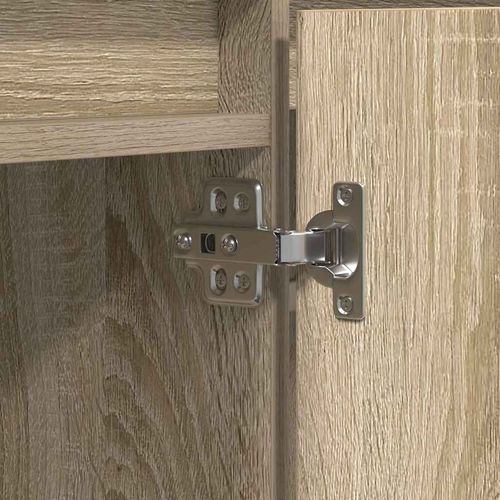 Stół RTV z LED dąb sonoma 180 x 38 x 49 cm na Arena.pl