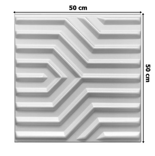 BIAŁE Panele ścienne , Piankowe Kasetony Sufitowe 3D ZIG ZAG na Arena.pl