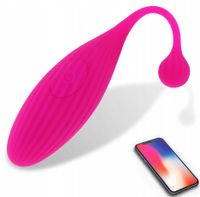 WIBRATOR DLA PAR MASAŻER JAJECZKO STEROWANE APP
