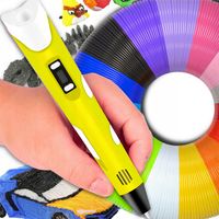 DŁUGOPIS DRUKARKA 3D PEN ZESTAW + WKŁADY 1000CM ZESTAW XXL MAGICZNY PEN