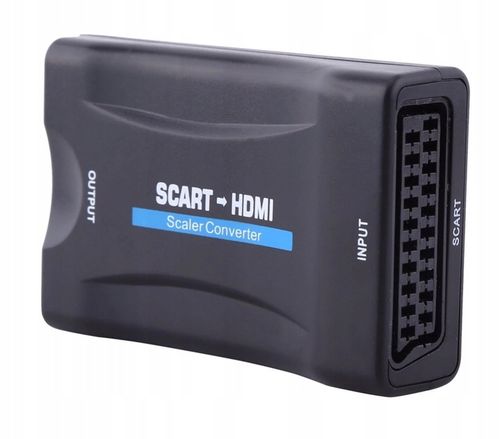 ADAPTER KONWERTER SCART DO NA HDMI AV EURO HD na Arena.pl