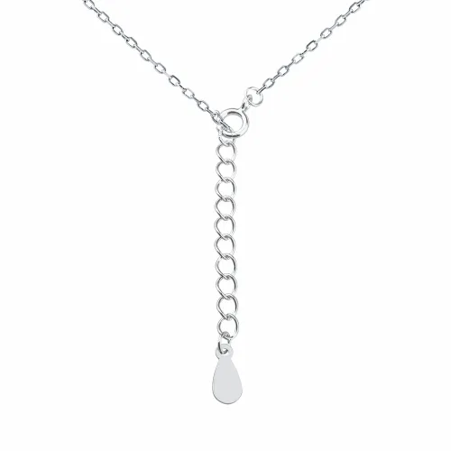 RODOWANY SREBRNY NASZYJNIK KOTEK KOT CYRKONIE na Arena.pl