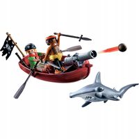Klocki Playmobil 70493 łódź piracka z armatą 25 elementów