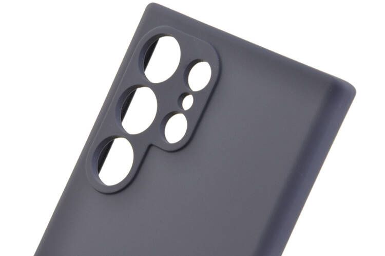 Etui Mercury Goospery Silicone do Samsung Galaxy S24 Ultra granatowy zdjęcie 5