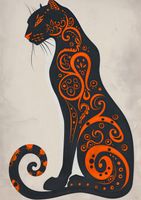 Plakat 42x59,4cm Sztuka i Ornament