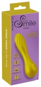 sweet smile swirl metaliczny wibrator silikonowy 16 cm usb wodoodporny