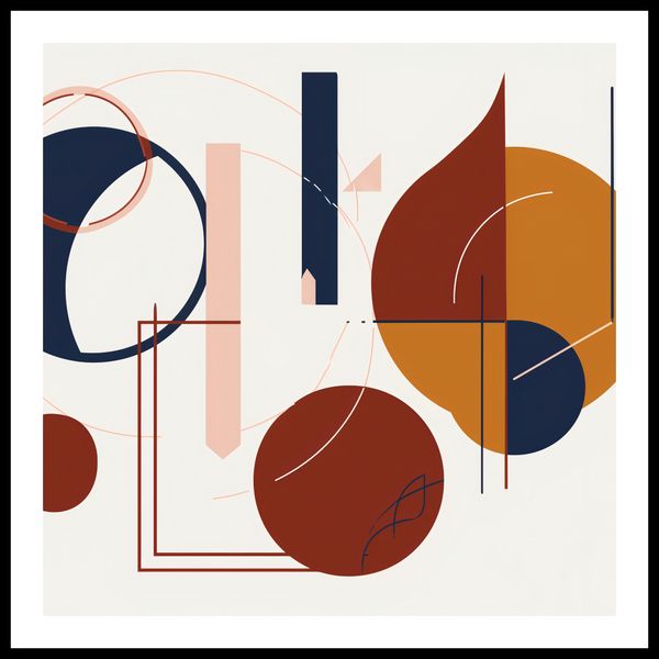 Plakat 80x80cm Harmonia Wnikliwa zdjęcie 3