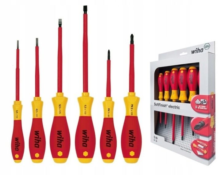 Zestaw wkrętaków Wiha SoftFinish 6 elementów zdjęcie 2