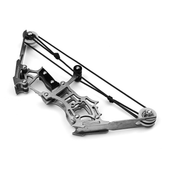 Łuk Bloczkowy | 16 cm | Metal | Keychain Miniłuk | Łucznictwo