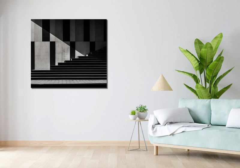 Obraz 100x90cm Geometria w Architekturze zdjęcie 2