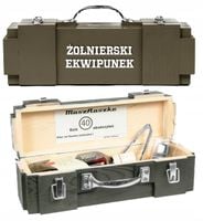 Żołnierski EKWIPUNEK prezent na przysięgę urodziny dla żołnierza