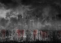 FOTOTAPETA zmrok miasto niebo we mgle 300x210 FLIZ