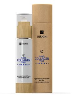 Hiskin Nanocollagen Night Cream 50ml nanokolagenowy krem na noc