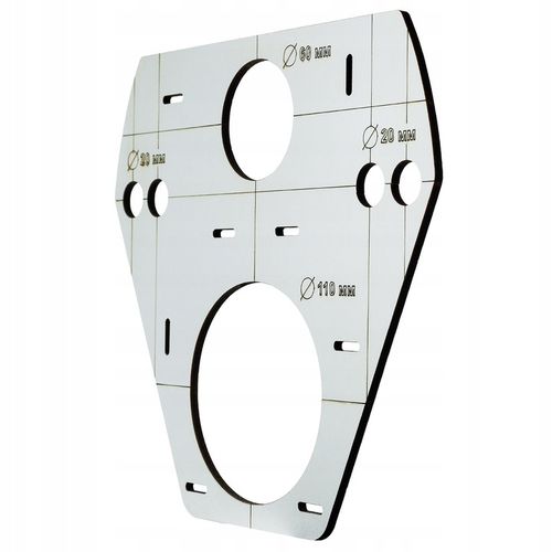 Szablon wzornk znacznik otworów stelaż geberit WC GEBERIT SENDI na Arena.pl