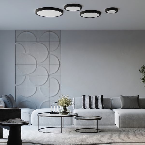 Plafon ONYX 60 czarny LED 3000K zdjęcie 9