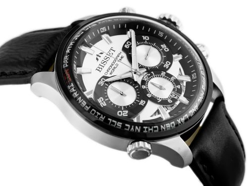BISSET BSCE87 - CHRONOGRAPH (zb073a) na Arena.pl