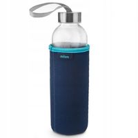 BUTELKA NA WODĘ napoje szklana z pokrowcem 0,54 l K3