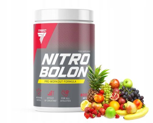 TREC odżywka NITROBOLON ENERGIZER 600g POMPA STACK na Arena.pl
