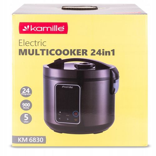 MULTICOOKER ELEKTRYCZNY garnek SZYBKOWAR PAROWAR WIELOFUNKCYJNY 24 na Arena.pl